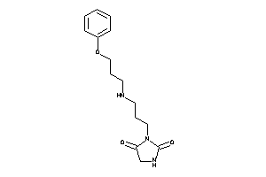 3-[3-(3-phenoxypropylamino)propyl]hydantoin