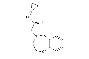 N-cyclopropyl-2-(3,5-dihydro-2H-1,4-benzoxazepin-4-yl)acetamide