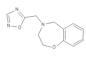 4-(1,2,4-oxadiazol-5-ylmethyl)-3,5-dihydro-2H-1,4-benzoxazepine
