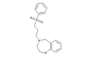 4-(3-besylpropyl)-3,5-dihydro-2H-1,4-benzoxazepine