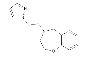 4-(2-pyrazol-1-ylethyl)-3,5-dihydro-2H-1,4-benzoxazepine