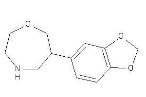 6-(1,3-benzodioxol-5-yl)-1,4-oxazepane