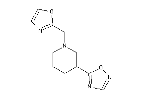 5-[1-(oxazol-2-ylmethyl)-3-piperidyl]-1,2,4-oxadiazole