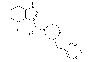 3-(2-benzylmorpholine-4-carbonyl)-1,5,6,7-tetrahydroindol-4-one