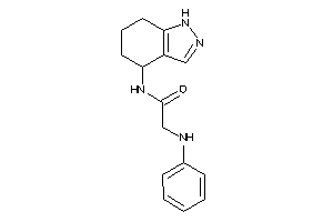 2-anilino-N-(4,5,6,7-tetrahydro-1H-indazol-4-yl)acetamide