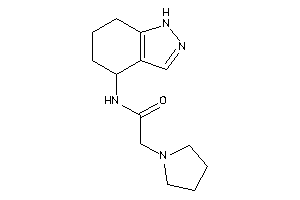 2-pyrrolidino-N-(4,5,6,7-tetrahydro-1H-indazol-4-yl)acetamide