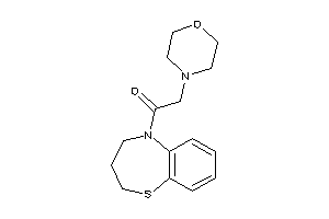 1-(3,4-dihydro-2H-1,5-benzothiazepin-5-yl)-2-morpholino-ethanone