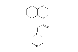 1-(2,3,4a,5,6,7,8,8a-octahydrobenzo[b][1,4]oxazin-4-yl)-2-morpholino-ethanone