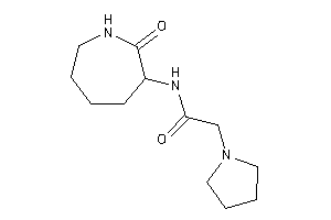N-(2-ketoazepan-3-yl)-2-pyrrolidino-acetamide