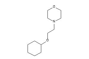 4-[2-(cyclohexoxy)ethyl]morpholine