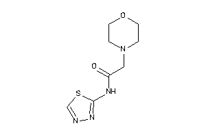 2-morpholino-N-(1,3,4-thiadiazol-2-yl)acetamide