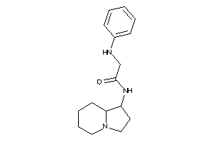 2-anilino-N-indolizidin-1-yl-acetamide