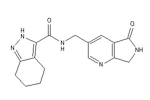 N-[(5-keto-6,7-dihydropyrrolo[3,4-b]pyridin-3-yl)methyl]-4,5,6,7-tetrahydro-2H-indazole-3-carboxamide