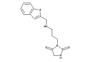 3-[3-(benzofuran-2-ylmethylamino)propyl]hydantoin