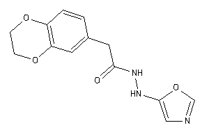 2-(2,3-dihydro-1,4-benzodioxin-6-yl)-N'-oxazol-5-yl-acetohydrazide