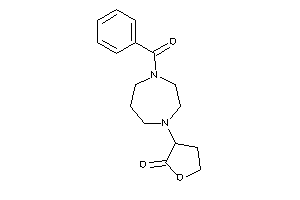 3-(4-benzoyl-1,4-diazepan-1-yl)tetrahydrofuran-2-one