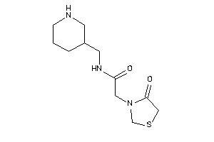 2-(4-ketothiazolidin-3-yl)-N-(3-piperidylmethyl)acetamide
