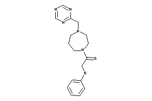 2-phenoxy-1-[4-(s-triazin-2-ylmethyl)-1,4-diazepan-1-yl]ethanone