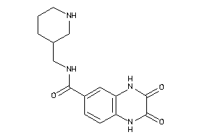 Image of 2,3-diketo-N-(3-piperidylmethyl)-1,4-dihydroquinoxaline-6-carboxamide
