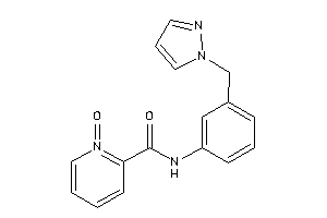 1-keto-N-[3-(pyrazol-1-ylmethyl)phenyl]picolinamide