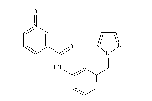 1-keto-N-[3-(pyrazol-1-ylmethyl)phenyl]nicotinamide