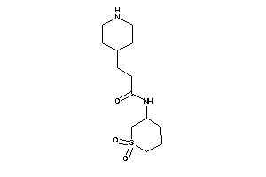 N-(1,1-diketothian-3-yl)-3-(4-piperidyl)propionamide