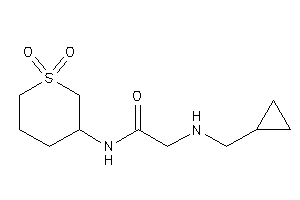 2-(cyclopropylmethylamino)-N-(1,1-diketothian-3-yl)acetamide