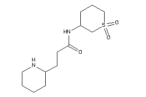 N-(1,1-diketothian-3-yl)-3-(2-piperidyl)propionamide