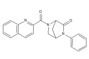 5-phenyl-2-quinaldoyl-2,5-diazabicyclo[2.2.1]heptan-6-one