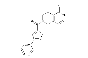 7-(3-phenylisoxazole-5-carbonyl)-3,5,6,8-tetrahydropyrido[3,4-d]pyrimidin-4-one