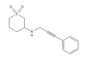 (1,1-diketothian-3-yl)-(3-phenylprop-2-ynyl)amine