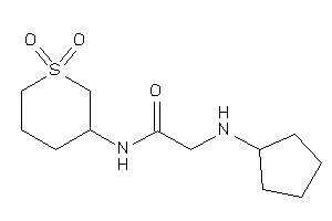 2-(cyclopentylamino)-N-(1,1-diketothian-3-yl)acetamide