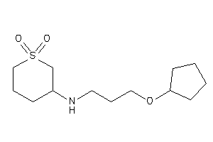 3-(cyclopentoxy)propyl-(1,1-diketothian-3-yl)amine