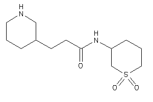 N-(1,1-diketothian-3-yl)-3-(3-piperidyl)propionamide