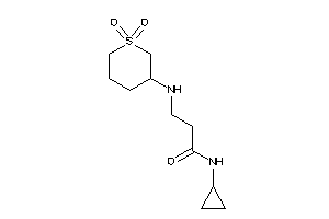 N-cyclopropyl-3-[(1,1-diketothian-3-yl)amino]propionamide