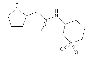 N-(1,1-diketothian-3-yl)-2-pyrrolidin-2-yl-acetamide