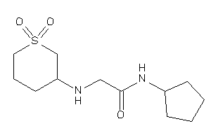 N-cyclopentyl-2-[(1,1-diketothian-3-yl)amino]acetamide