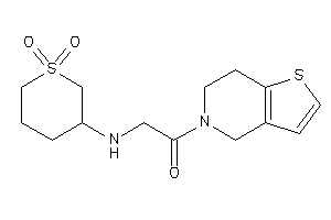 1-(6,7-dihydro-4H-thieno[3,2-c]pyridin-5-yl)-2-[(1,1-diketothian-3-yl)amino]ethanone