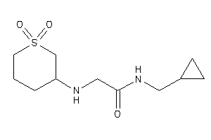 N-(cyclopropylmethyl)-2-[(1,1-diketothian-3-yl)amino]acetamide