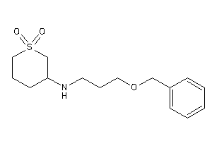 3-benzoxypropyl-(1,1-diketothian-3-yl)amine