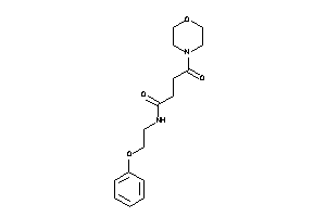 4-keto-4-morpholino-N-(2-phenoxyethyl)butyramide
