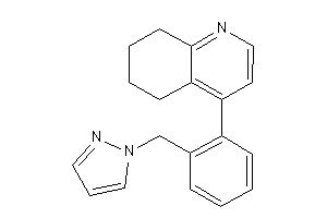 4-[2-(pyrazol-1-ylmethyl)phenyl]-5,6,7,8-tetrahydroquinoline