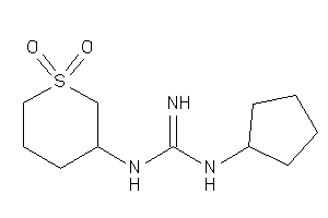 1-cyclopentyl-3-(1,1-diketothian-3-yl)guanidine