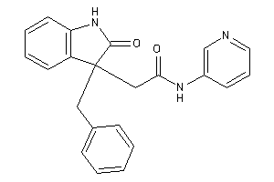 2-(3-benzyl-2-keto-indolin-3-yl)-N-(3-pyridyl)acetamide