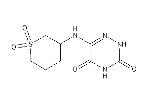 6-[(1,1-diketothian-3-yl)amino]-2H-1,2,4-triazine-3,5-quinone