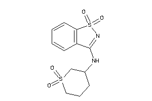 (1,1-diketo-1,2-benzothiazol-3-yl)-(1,1-diketothian-3-yl)amine
