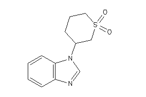 3-(benzimidazol-1-yl)thiane 1,1-dioxide