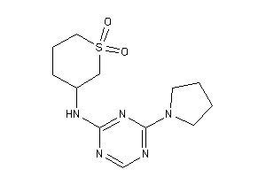 (1,1-diketothian-3-yl)-(4-pyrrolidino-s-triazin-2-yl)amine