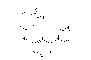 (1,1-diketothian-3-yl)-(4-imidazol-1-yl-s-triazin-2-yl)amine