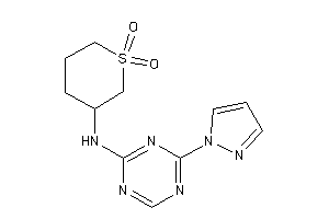 (1,1-diketothian-3-yl)-(4-pyrazol-1-yl-s-triazin-2-yl)amine